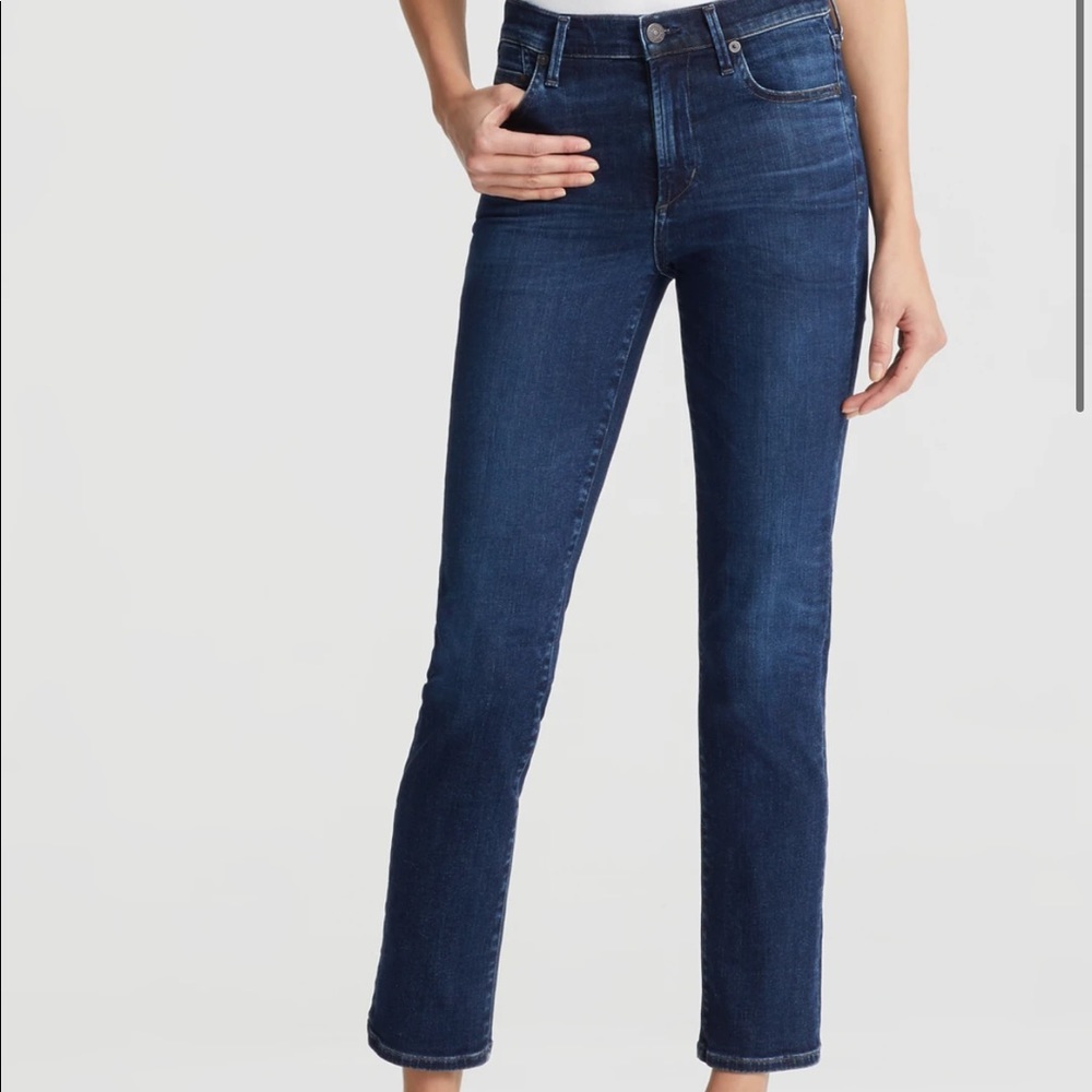 Citizens of Humanity Cara High Rise Cigarette Jean Stretch Size 29